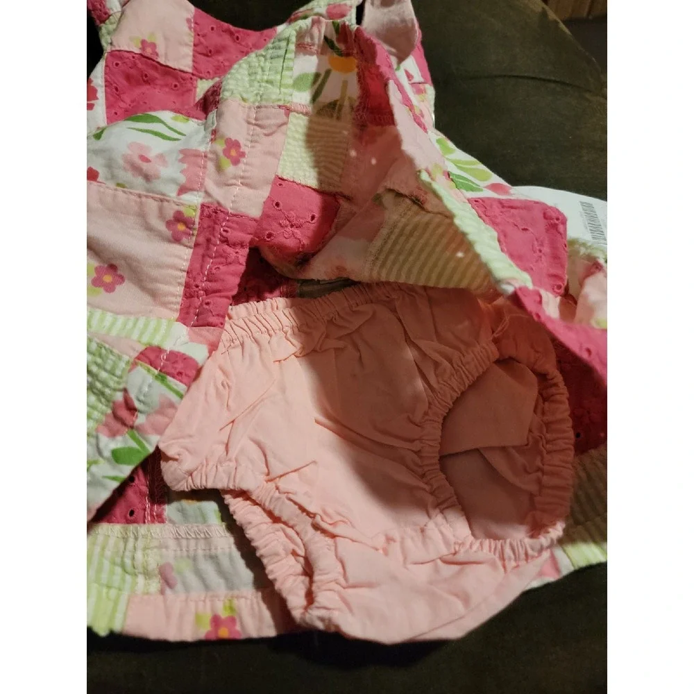 Gymboree in full bloom layette line dress‎ 3 6 months nwt